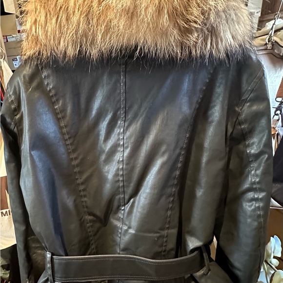 Belstaff Bomber-Style Jacket with Real Fur Trim - Picture 3 of 13